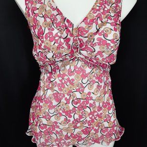 B. Moss Sleeveless Blouse